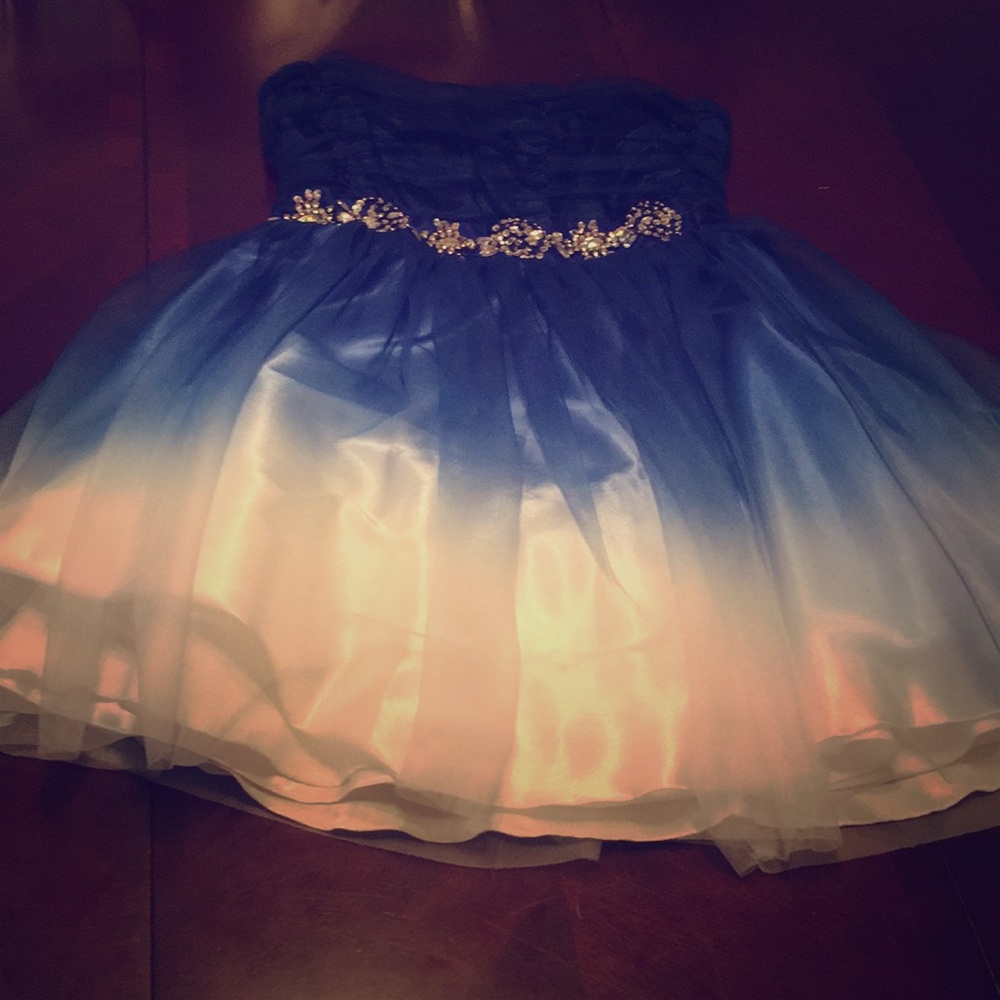 Blue Ombré Dress
